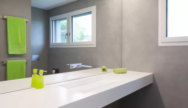 El minimalismo y la funcionalidad de HIMACS visten una casa en Suiza